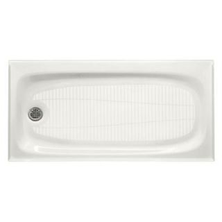 KOHLER Salient 60 in. x 30 in. Single Threshold Receptor in White K 9053 0