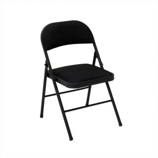 Ameriwood COSCO Fabric Folding Chair in Black (4 pack)   14995JBD4E