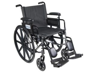 Drive Medical c420addasv elr Cirrus IV Lightweight Dual Axle Wheelchair with Adj