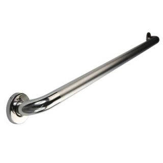 Glacier Bay 36 in. x 1 1/2 in. Concealed Peened Grab Bar in Polished Stainless Steel GB 20036 21