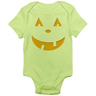  Newborn Baby Halloween Pumpkin Infant Bodysuit