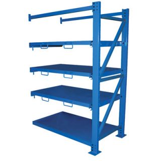 Roll Out 80 H Four Shelf Shelving Unit Add on