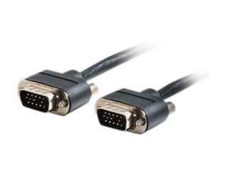 C2G 40142 10 ft. CMG Rated HD15 SXGA M/M Monitor/Projector Cable With Rounded Low Profile Connectors