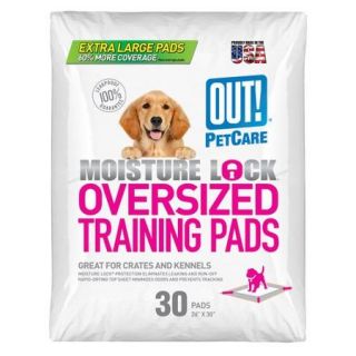 OUT Extra Large Puppy Training Pads, 30 Count