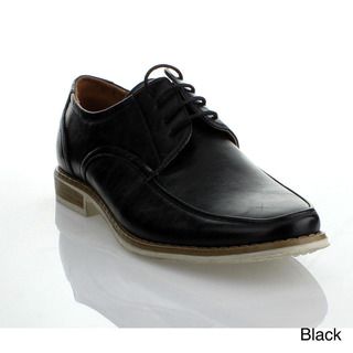 Mikoloti Mens Classic Square Toe Oxford Shoes   Shopping