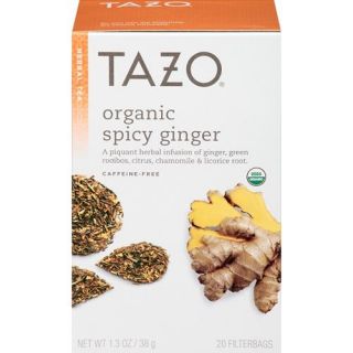 Herbal Tea Spicy Ginger Tazo Teas 20 Bag