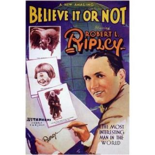 Ripley's Believe it or Not Movie Poster (11 x 17)