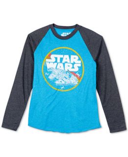 Star Wars Boys Millennium Falcon Raglan Sleeve T Shirt   Kids & Baby