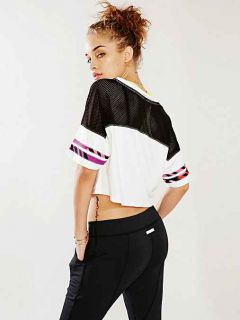 Without Walls Mesh Cropped Tee