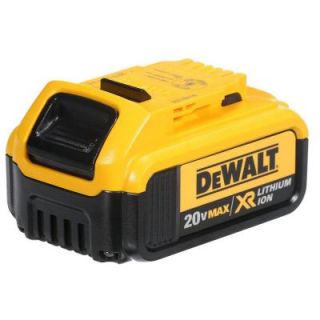 DEWALT 20 Volt Max 4.0Ah Premium XR Lithium Ion Battery Pack DCB204