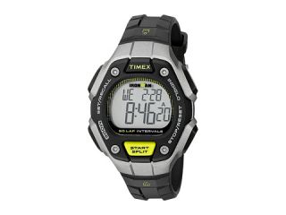 Timex Ironman® Classic 50 Mid Size Black/Silver Tone/Yellow