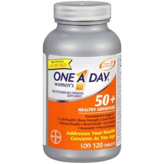 One A Day Woman's 50+ Healthy Advantage Multivitamin/Multimineral Supplement, 120 count