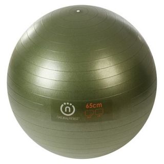 Natural Fitness 300 lb Burst Resistant Exercise Ball   Olive (65 cm