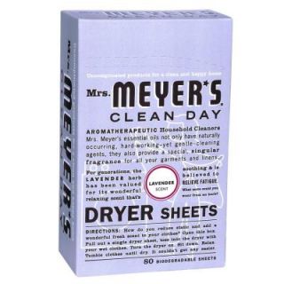 Mrs. Meyer's Clean Day Dryer Sheets (80 Count) 14148