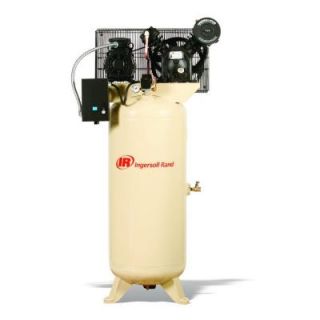 Ingersoll Rand Type 30 Reciprocating 60 Gal. 5 HP Electric 460 Volt 3 Phase Air Compressor 2340L5 V
