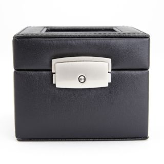 Royce Leather Luxury Two Slot Watch Box in Genuine Leather   17182020