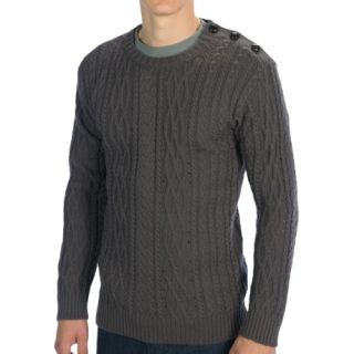 Peregrine by J.G. Glover Cable Sweater (For Men) 86