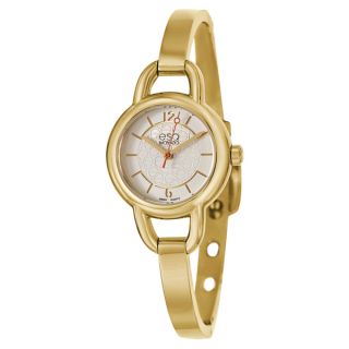 ESQ by Movado Womens Status Yellow Goldplated Stainless Steel Swiss