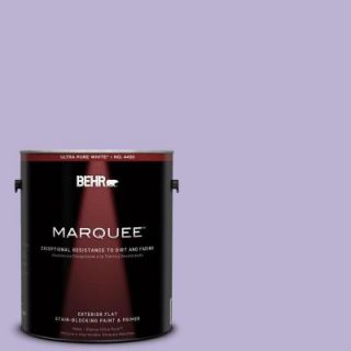 BEHR MARQUEE 1 gal. #M560 3 Grape Hyacinth Flat Exterior Paint 445001