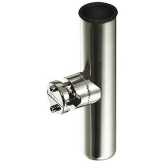 Clamp On Rod Holder, Stainless Steel