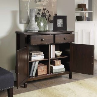 Simpli Home Connaught 2 Drawers and 2 Door Entryway Storage Cabinet