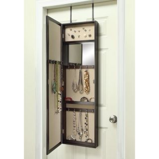 InnerSpace Over the Door / Wall Hang / Mirrored / White Jewelry
