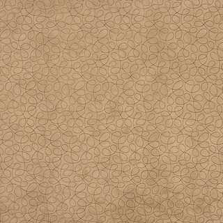 B359 Beige Abstract Curls Microfiber Upholstery Fabric by the Yard