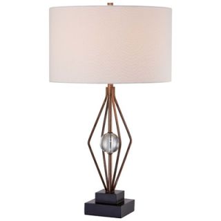 Minka Ambience Console 39 H Table Lamp with Bell Shade