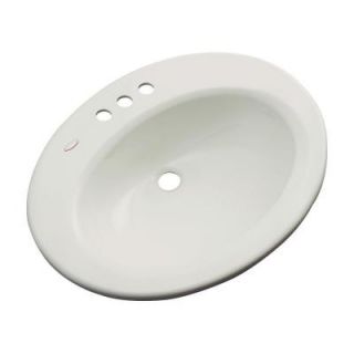 Thermocast Tierra Drop In Bathroom Sink in Tender Gray 85481