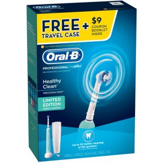 Oral B Professional Healthy Clean Precision 1000 Power Toothbrush with Bonus Travel Case ($15 Mail In Rebate)