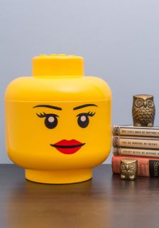 A Head of the Class Container  Mod Retro Vintage Decor Accessories