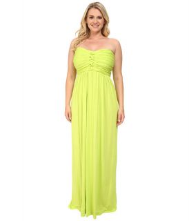 Culture Phit Plus Size Liliana Maxi Dress Lime