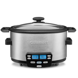 Cuisinart MSC 600 Brushed Stainless Steel 6 quart Cook Central