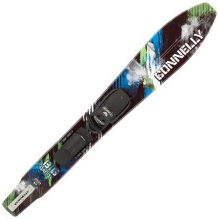 Connelly Big Daddy Slalom Waterski With Adjustable Velcro Binding/Rear Toe Strap 767345