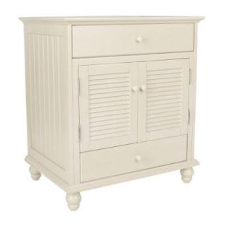 Home Decorators Collection Cottage 30 in. W x 21 5/8 in. D x 34 in. H Vanity Cabinet Only in Antique White CTAA3022D
