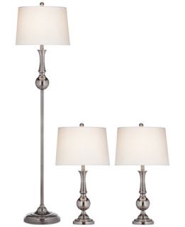 Pacific Coast Set of 3 Floor Lamp & 2 Table Lamps   Lighting & Lamps