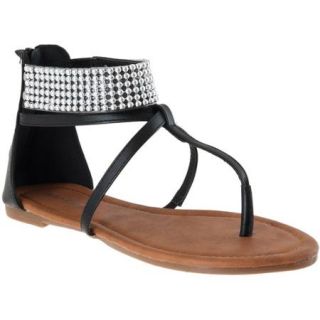 Riverberry Womens Promise Bead detail Strappy Sandals