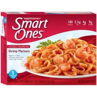 Weight Watchers Smart Ones Classic Favorites Shrimp Marinara, 9 oz