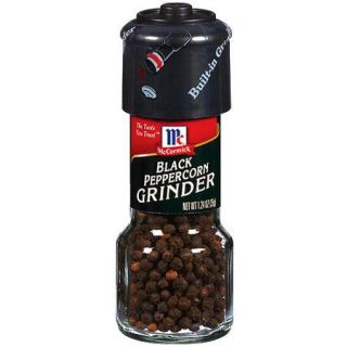Grinders Black Peppercorn Grinder, 1.24 oz
