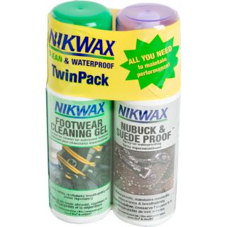 Nikwax Nubuck/Suede and Cleaning Gel Duo Pack   125ml Spray