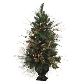 Pre Decorated Pine Cone Artificial Christmas Tree by Tori Home