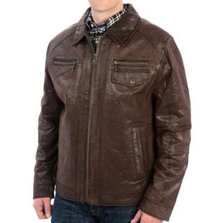 Cripple Creek Leather Multi Pocket Jacket (For Men) 8809T 60