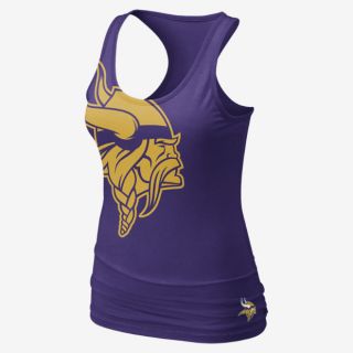 Nike Big Logo Tri Blend (NFL Vikings) Womens Tank Top