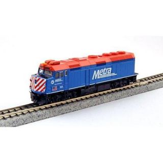 N F40PH, Metra/City of Elmhurst #163 Multi Colored