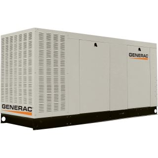 Generac Commercial Series Liquid-Cooled Standby Generator — 80 kW, 120/208 Volts, NG, Model# QT08046GNAX