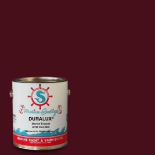Duralux Marine Paint 1 gal. Tile Red Marine Enamel M725 1