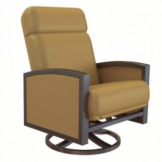 Lakeside Swivel Action Lounge Chair with Cushion