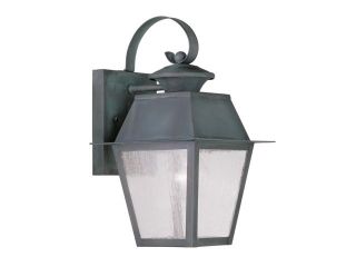 Livex Lighting Mansfield Outdoor Wall Lantern in Charcoal   2162 61