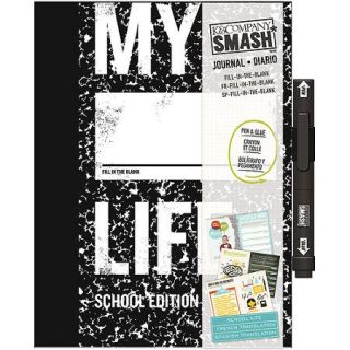 SMASH Fill In The Blank My Life Journal, 8" x 10.5", School Edition