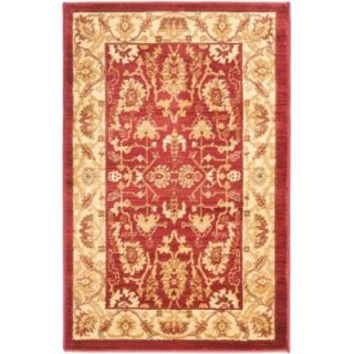 Safavieh Heirloom Red/Cream 2 ft. 6 in. x 4 ft. Area Rug HLM1666 4011 24